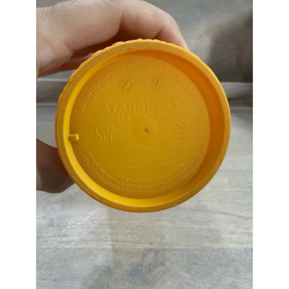 Starbucks 24oz orange